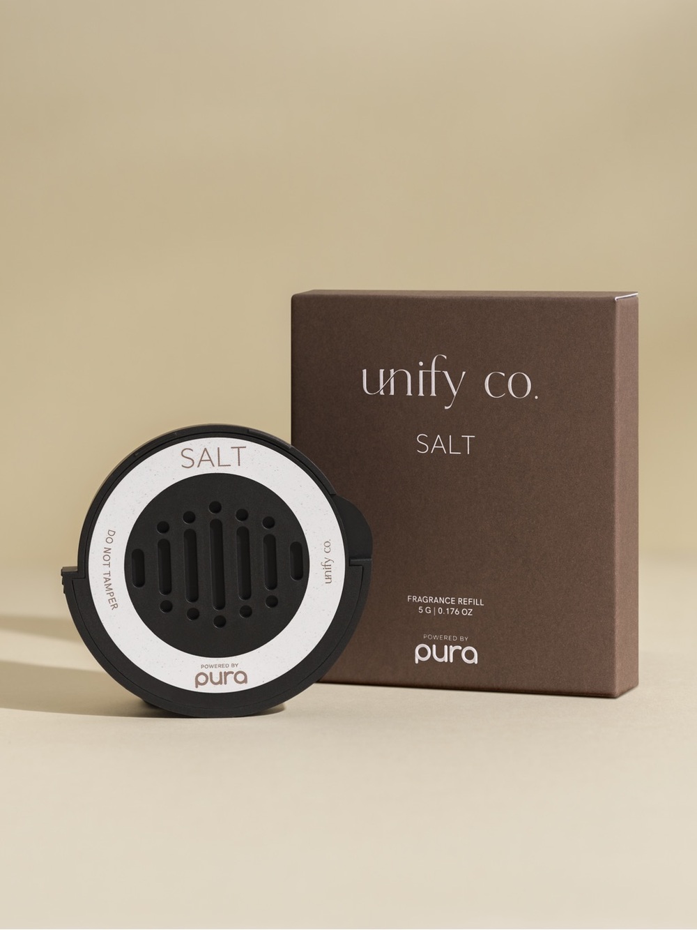 Pura Salt by Unify Co. Car Diffuser Scent Refill